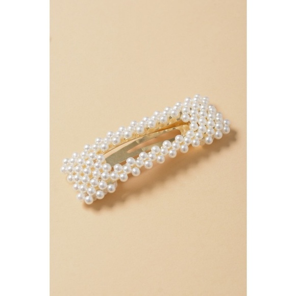 1 Pearl hair clip snap oversized - Picture 8 of 8